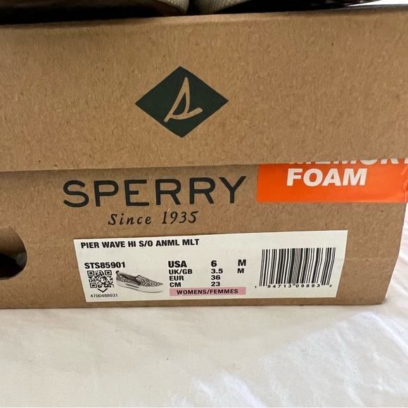 SPERRY PIER WAVE PLATFORM SLIP-ON SNEAKER - Picture 11 of 11